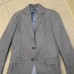 Doppleganger Italian Sport Coat (short casual) - Blue check - Size 30R